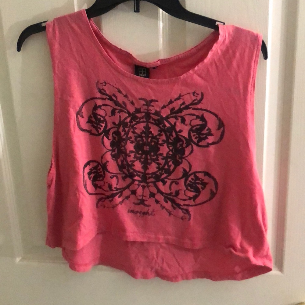 Insight Hot Pink Crop Top Small